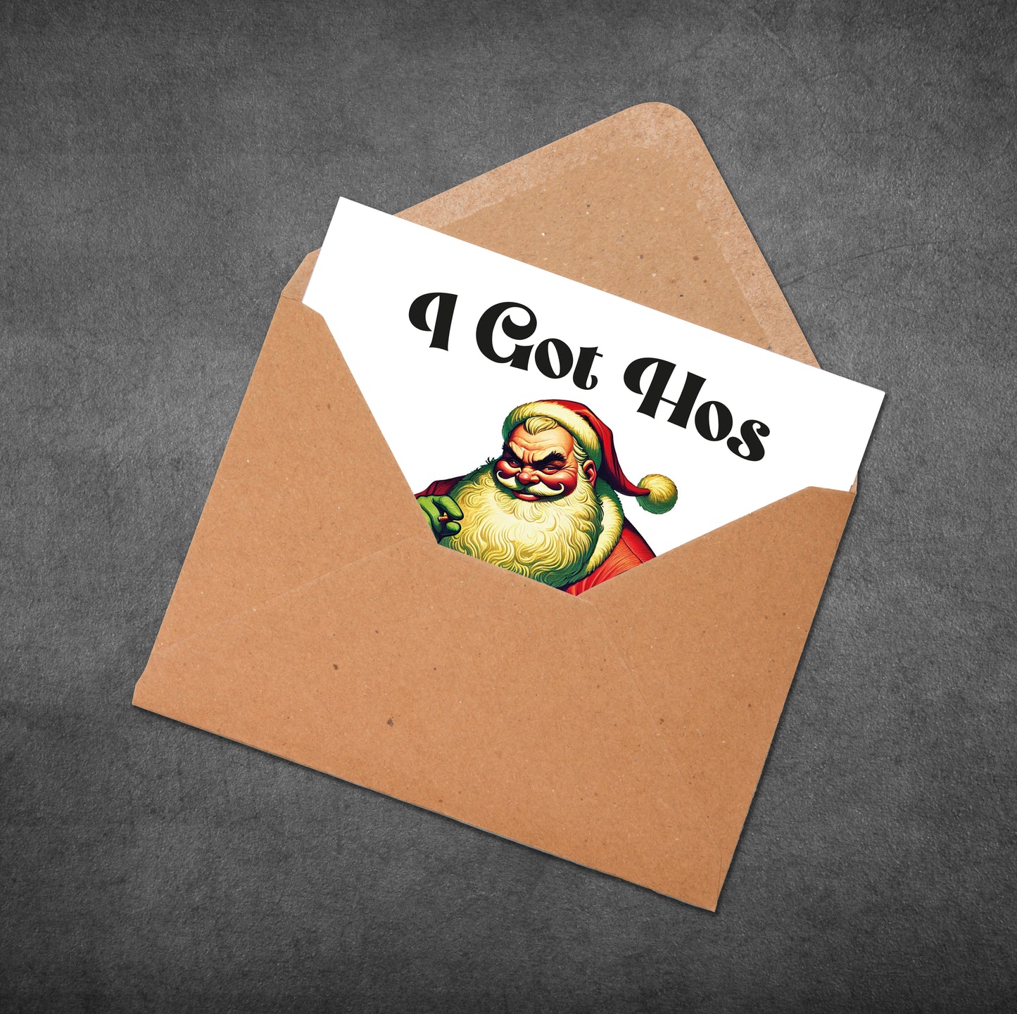 Got Hos, Christmas Greeting Card