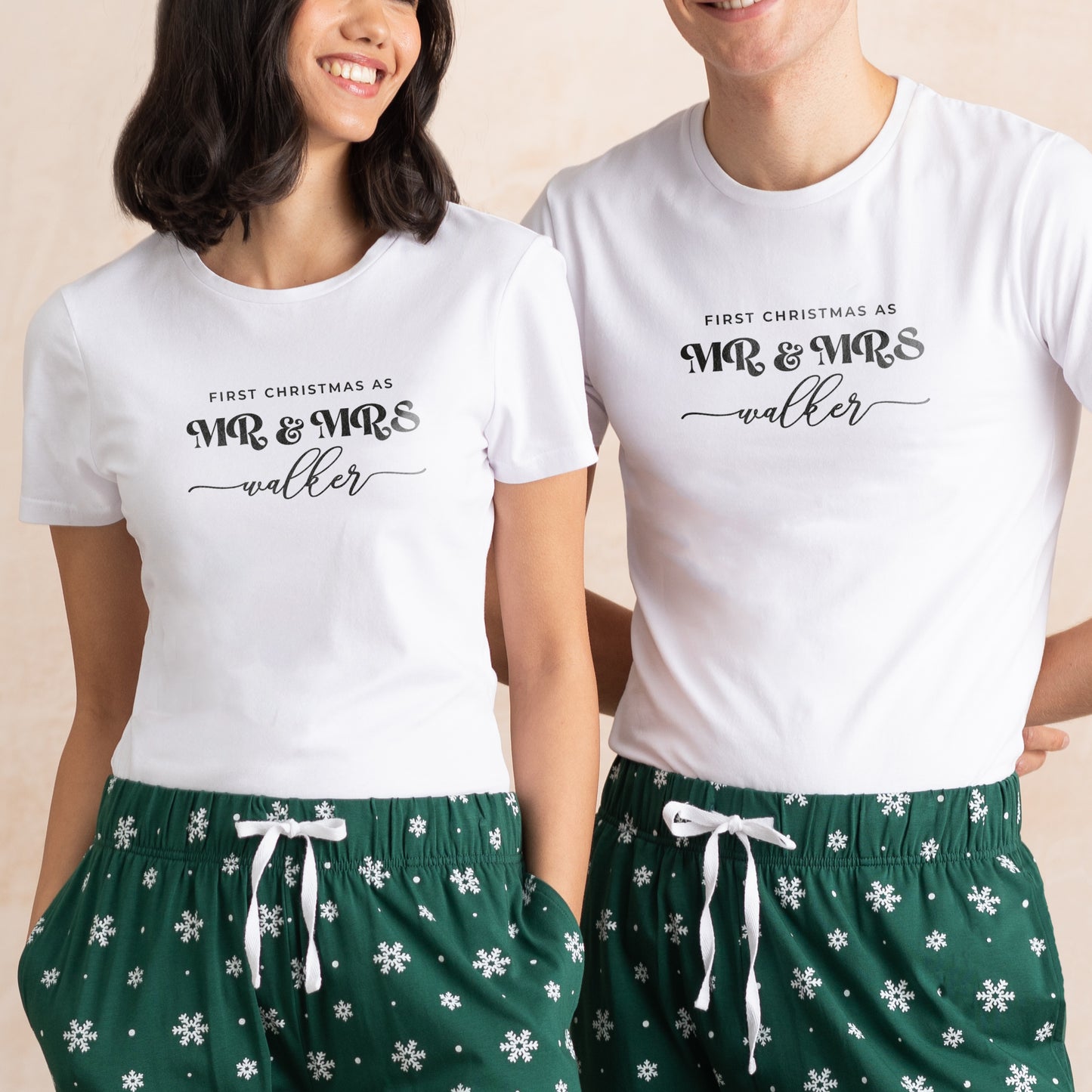 First Christmas As Mr And Mrs Pyjamas