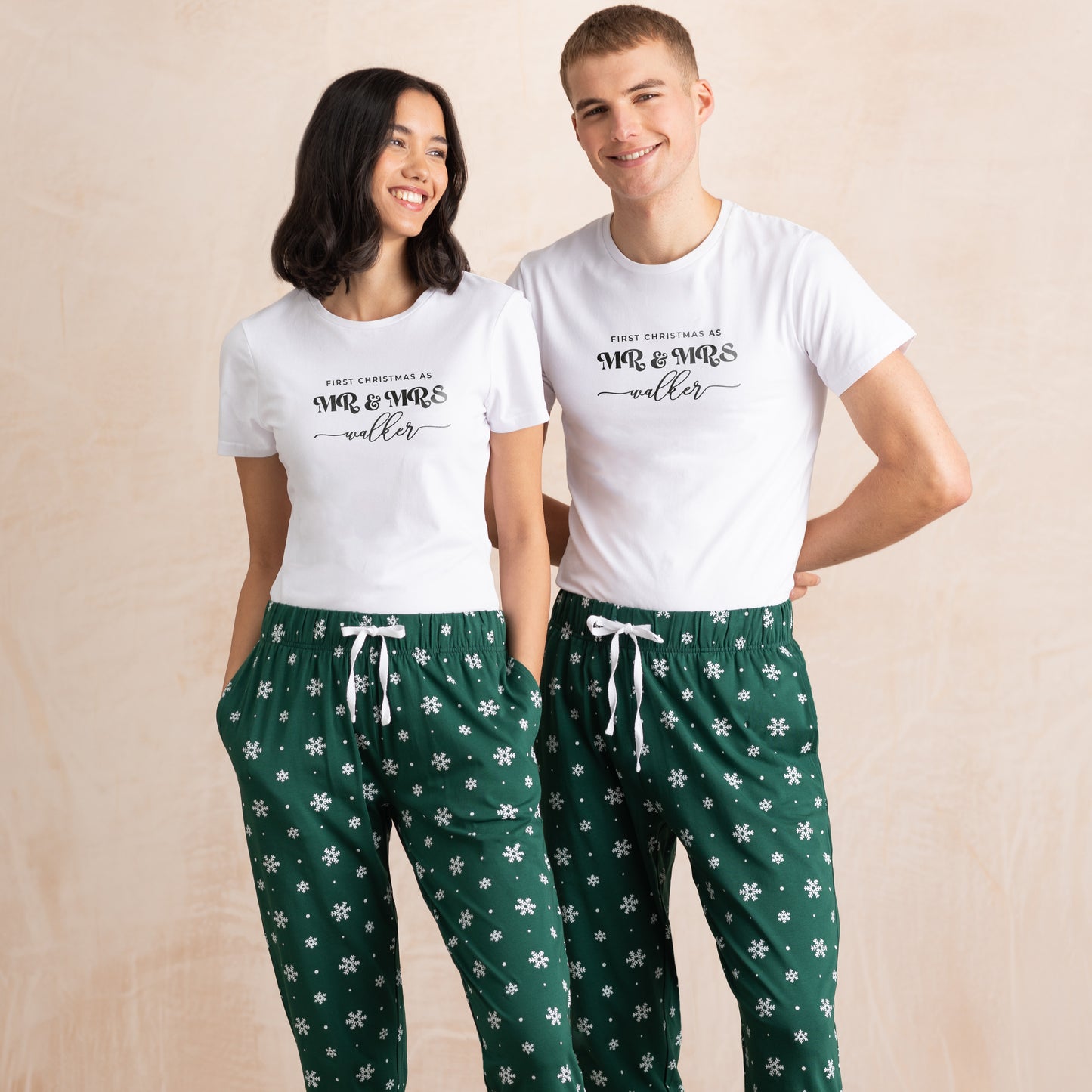 First Christmas As Mr And Mrs Pyjamas