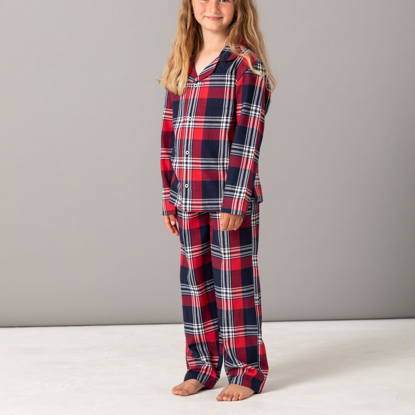 Kids Tartan Lounge Set