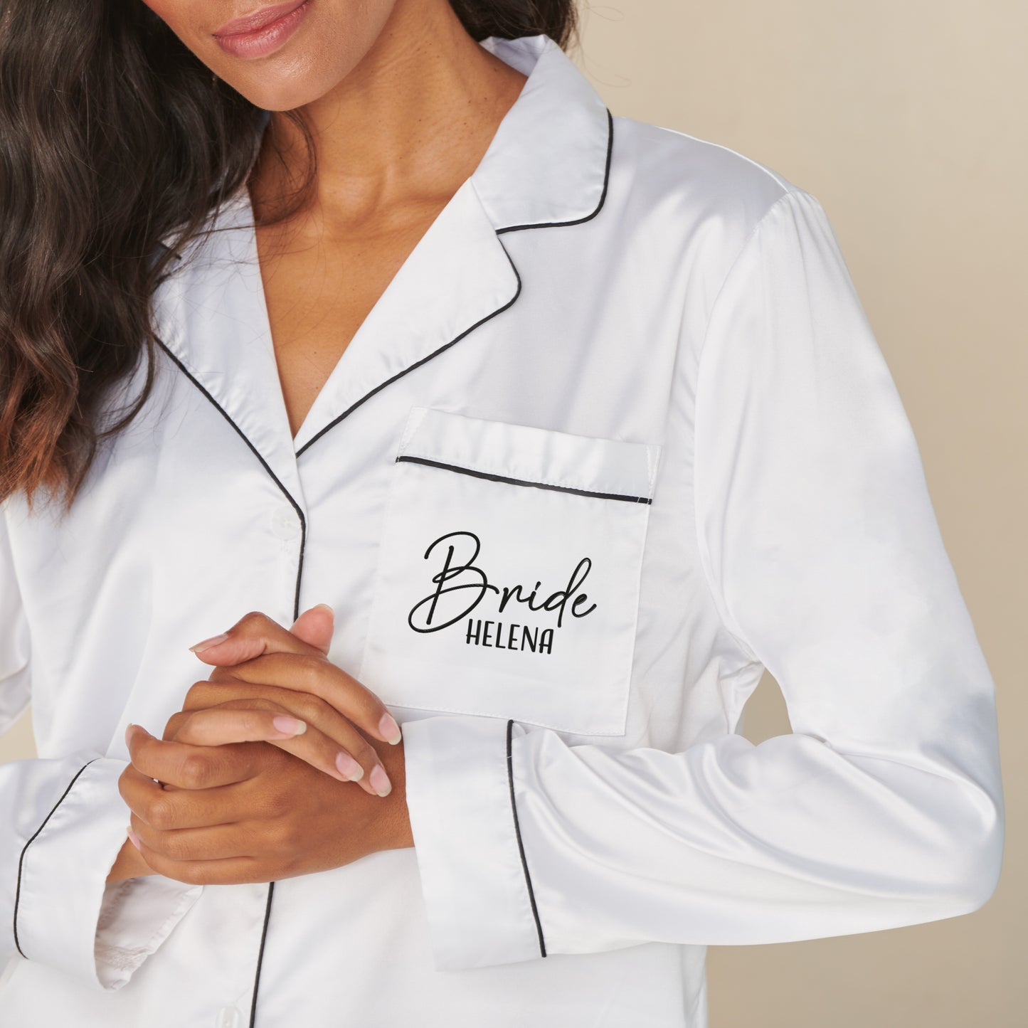 Bride Satin PJs