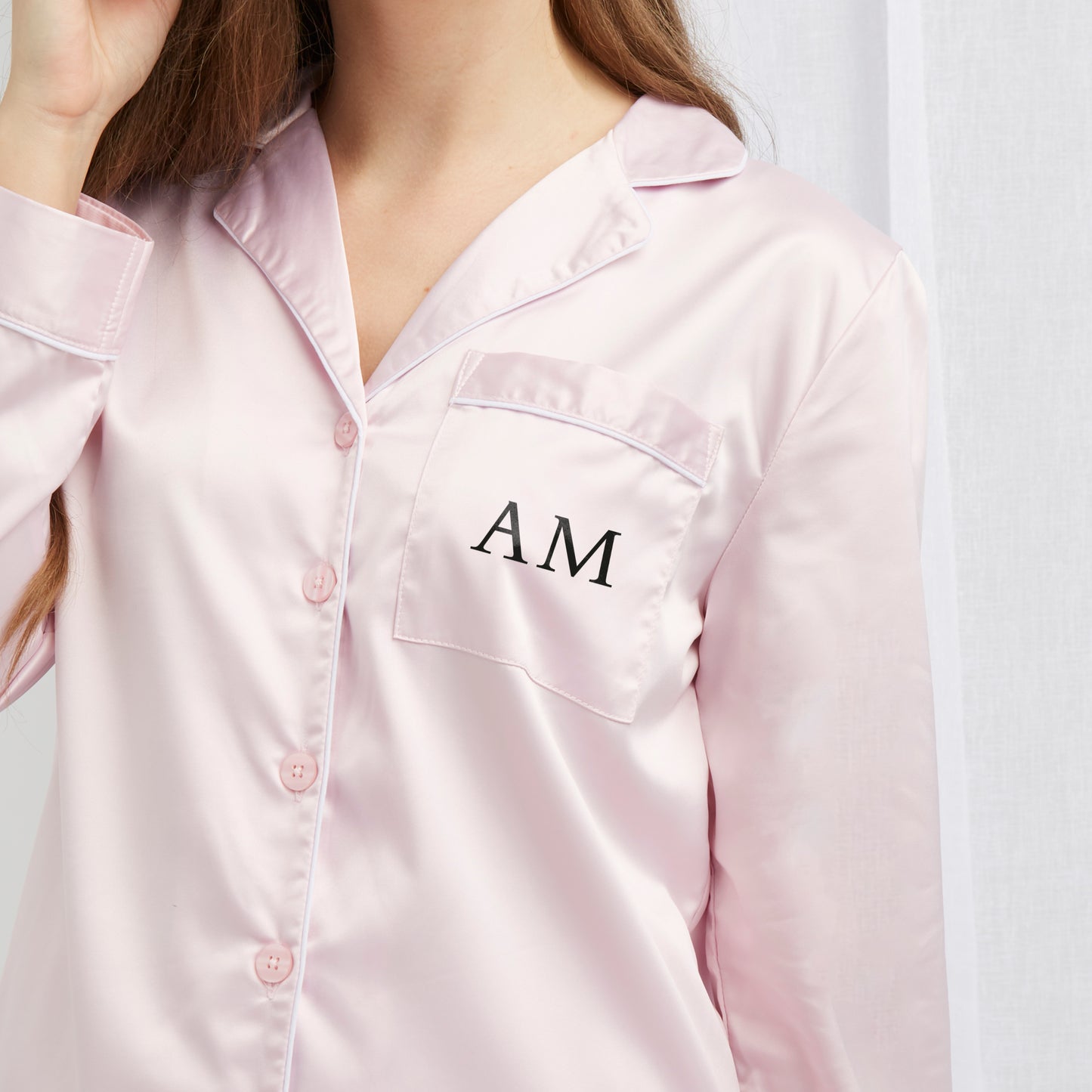 Monogram Satin Pajamas