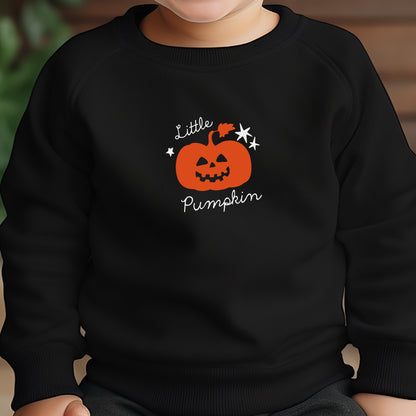 Little Pumpkin Infant Halloween Sweatshirt
