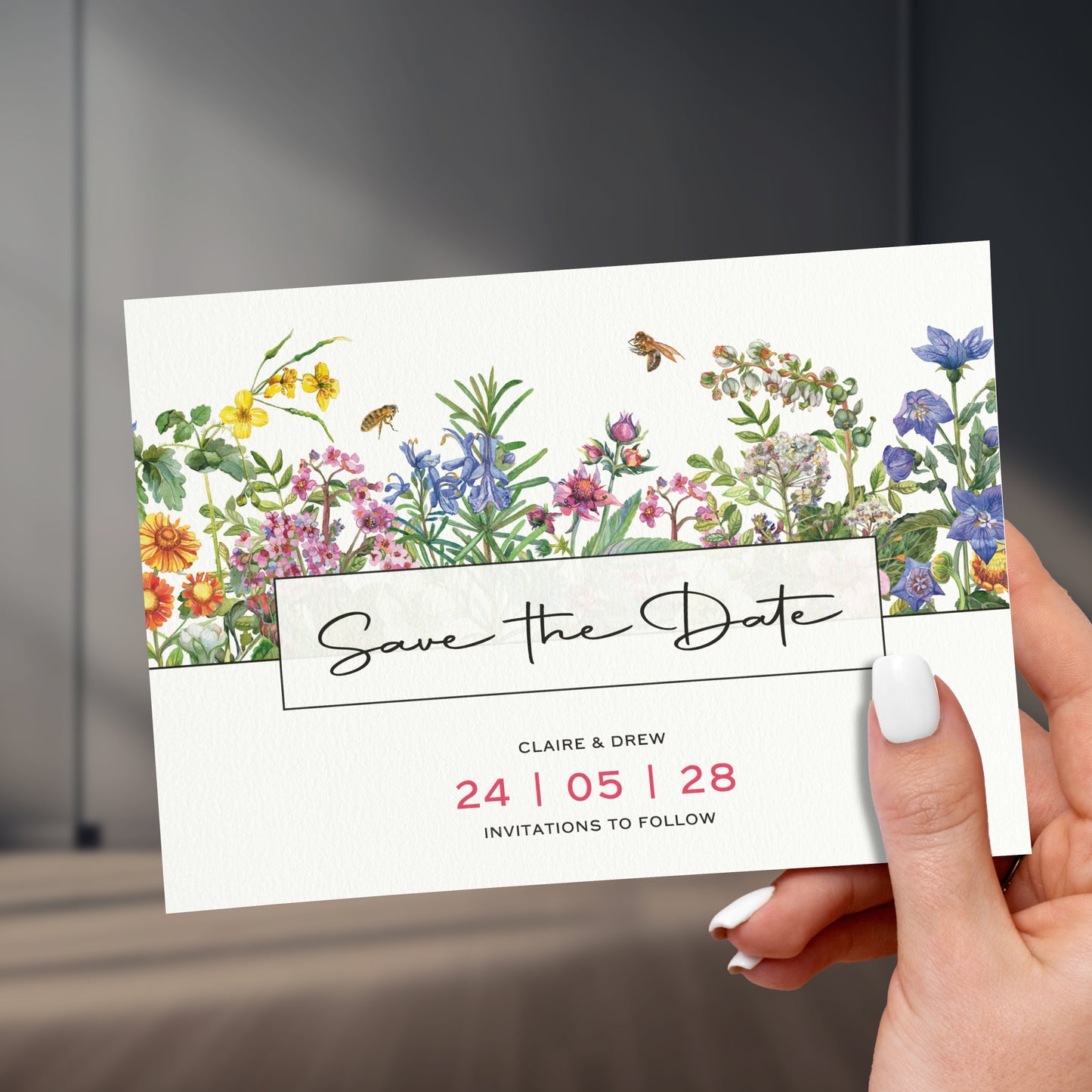 Spring Save The Date Cards