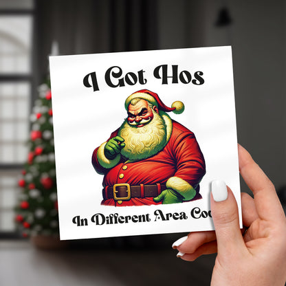 Got Hos, Christmas Greeting Card