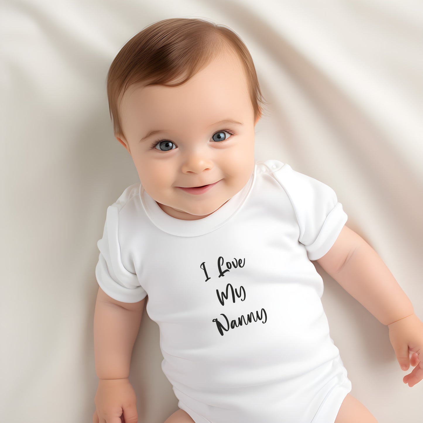 I Love My Nanny -  Baby Vest