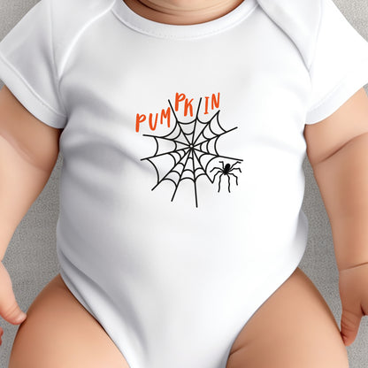 Pumpkin - Personalised Halloween Baby Vest