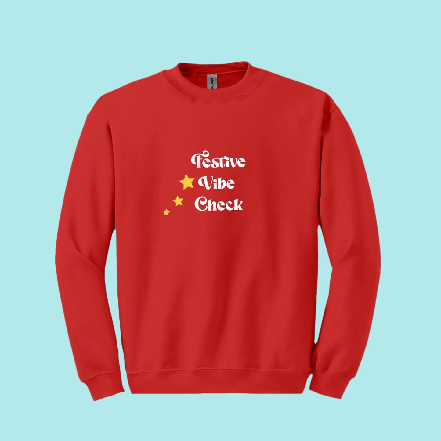 Red Trendy Christmas jumpers