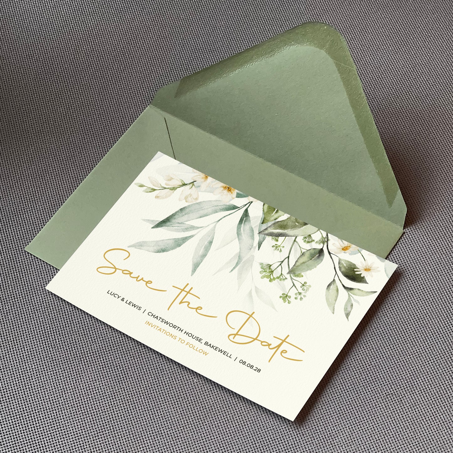 Daisy Save The Date Cards