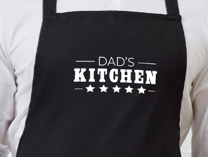 Personalised Kitchen Aprons - Dad's Kitchen