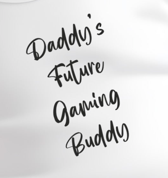 Daddy's Future Gaming Buddy - Baby Vest