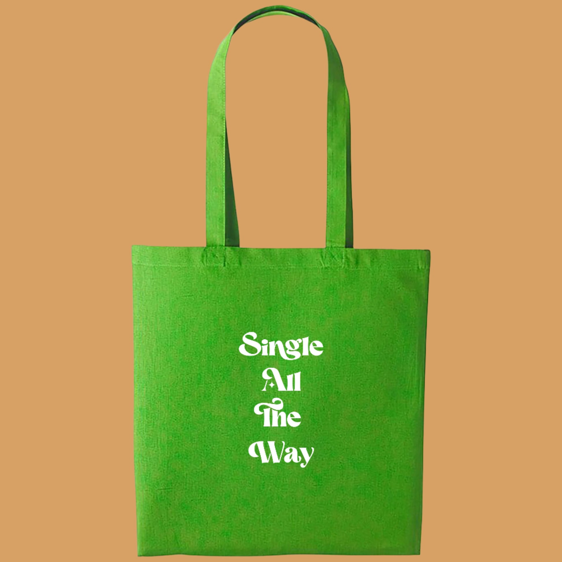 Single All The Way Tote Bag - Green
