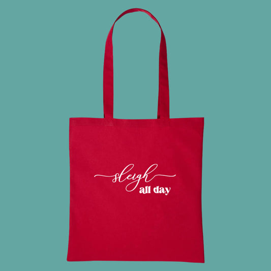 Sleigh All Day Tote Bag Red