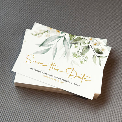 Daisy Save The Date Cards