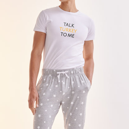 Talk Turkey To Me Christmas PJs