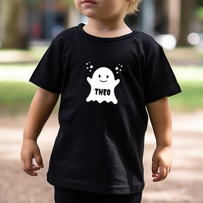 Cute Ghost Kids T-Shirt (Girl & Boy Fits)