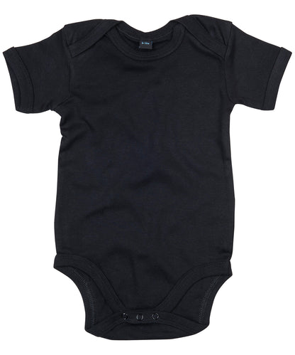 Personalised Black Baby Vest