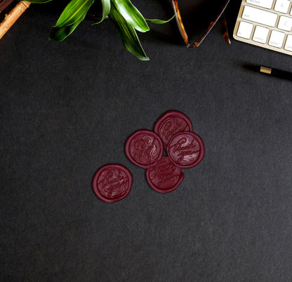 Red Wax Seal Stickers