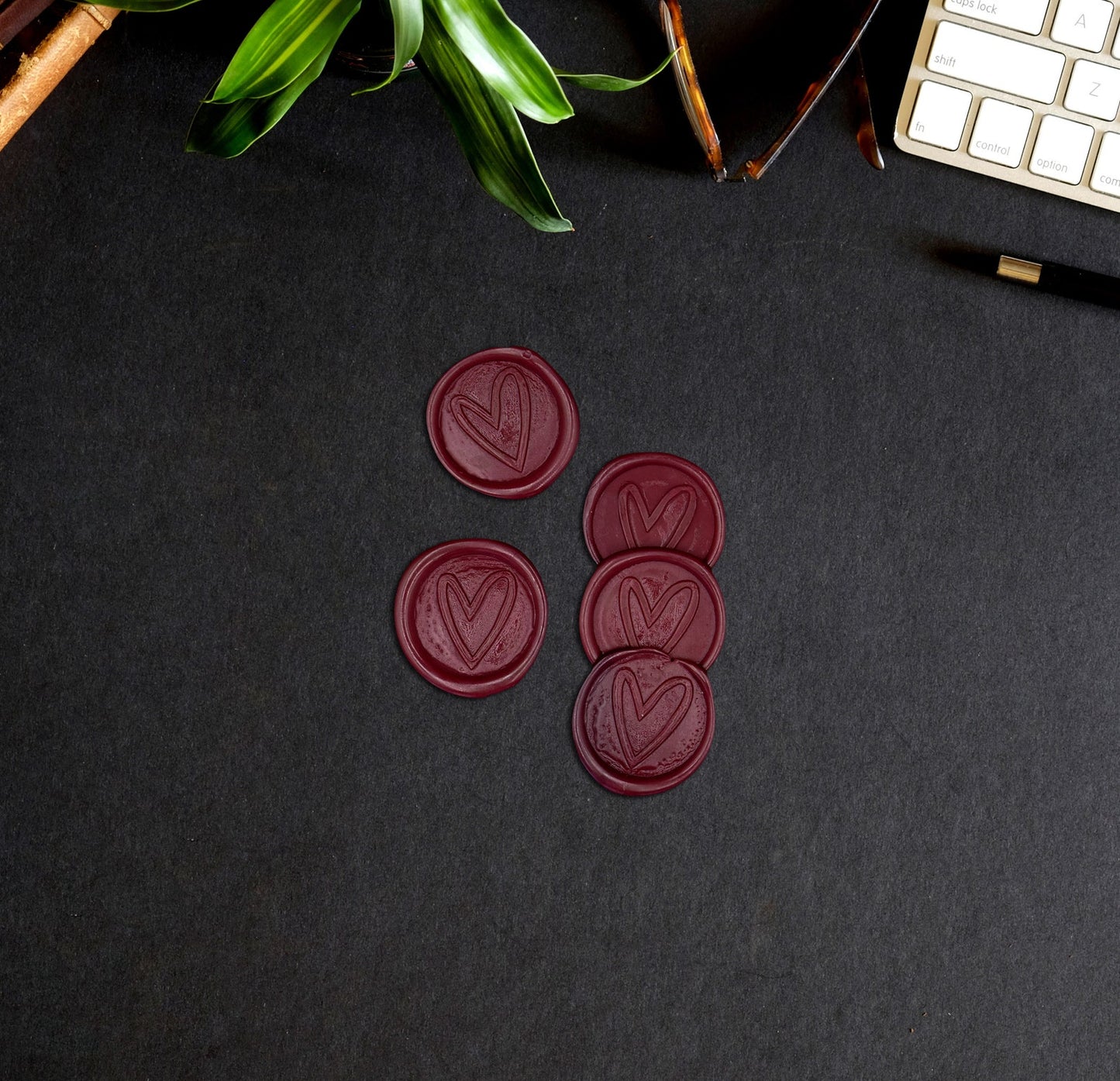 Red Wax Seal Stickers