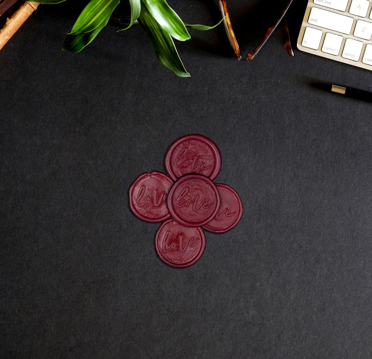 Red Wax Seal Stickers