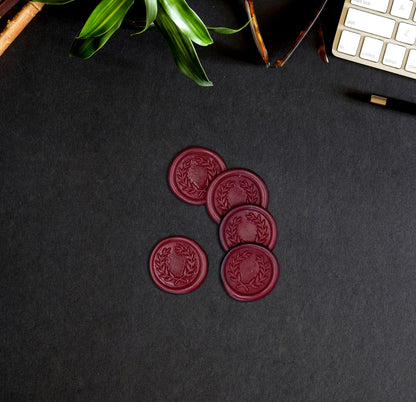 Red Wax Seal Stickers