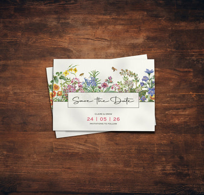 Spring Save The Date Cards