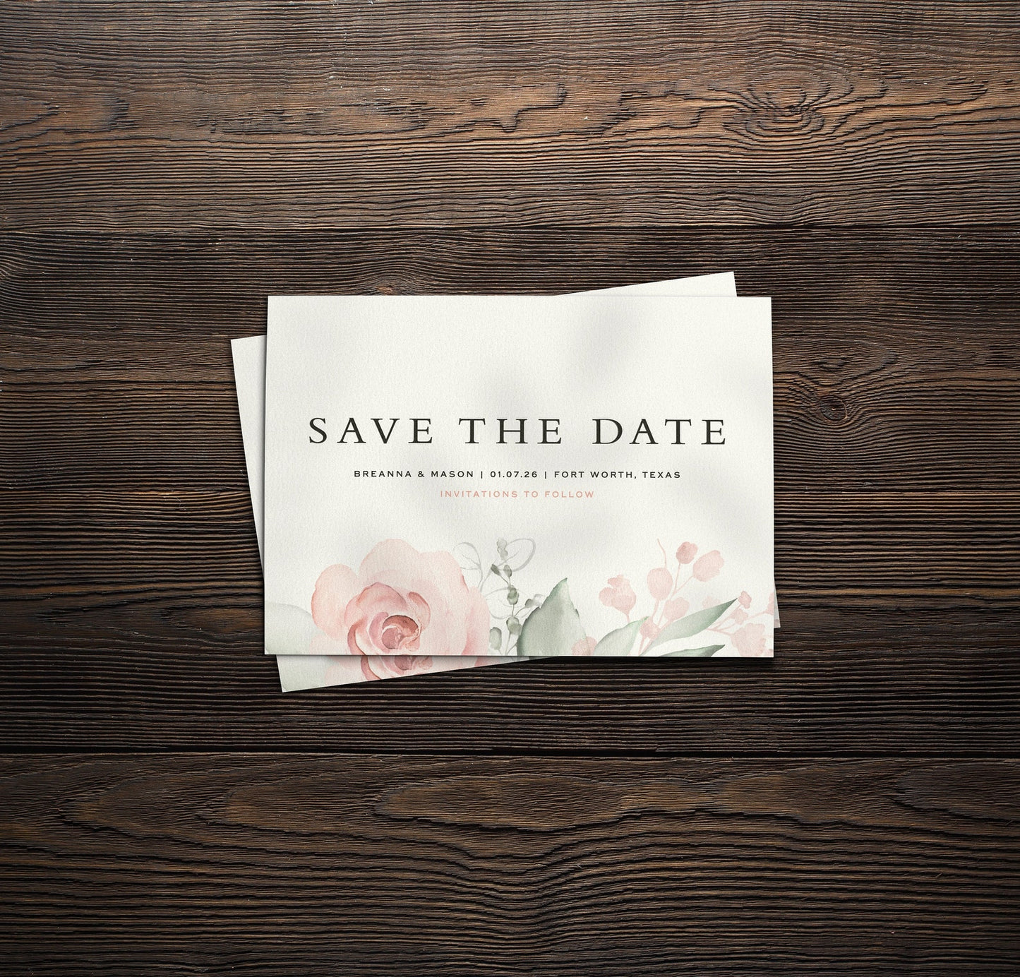 Whimsical Save The Date Cards