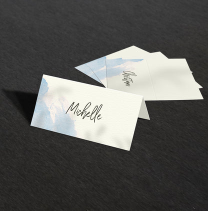 Watercolor Place Cards