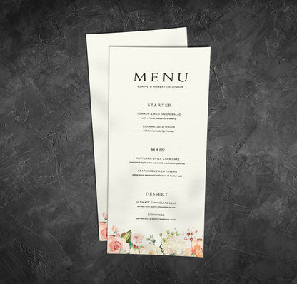 Wedding Food Menu