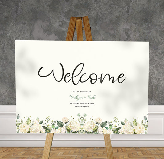 Unique Wedding Welcome Signs