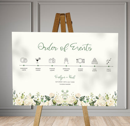 Order Of The Day Sign