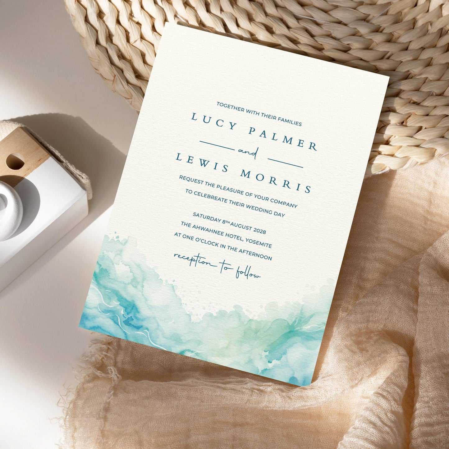 Ocean Wedding Invitations