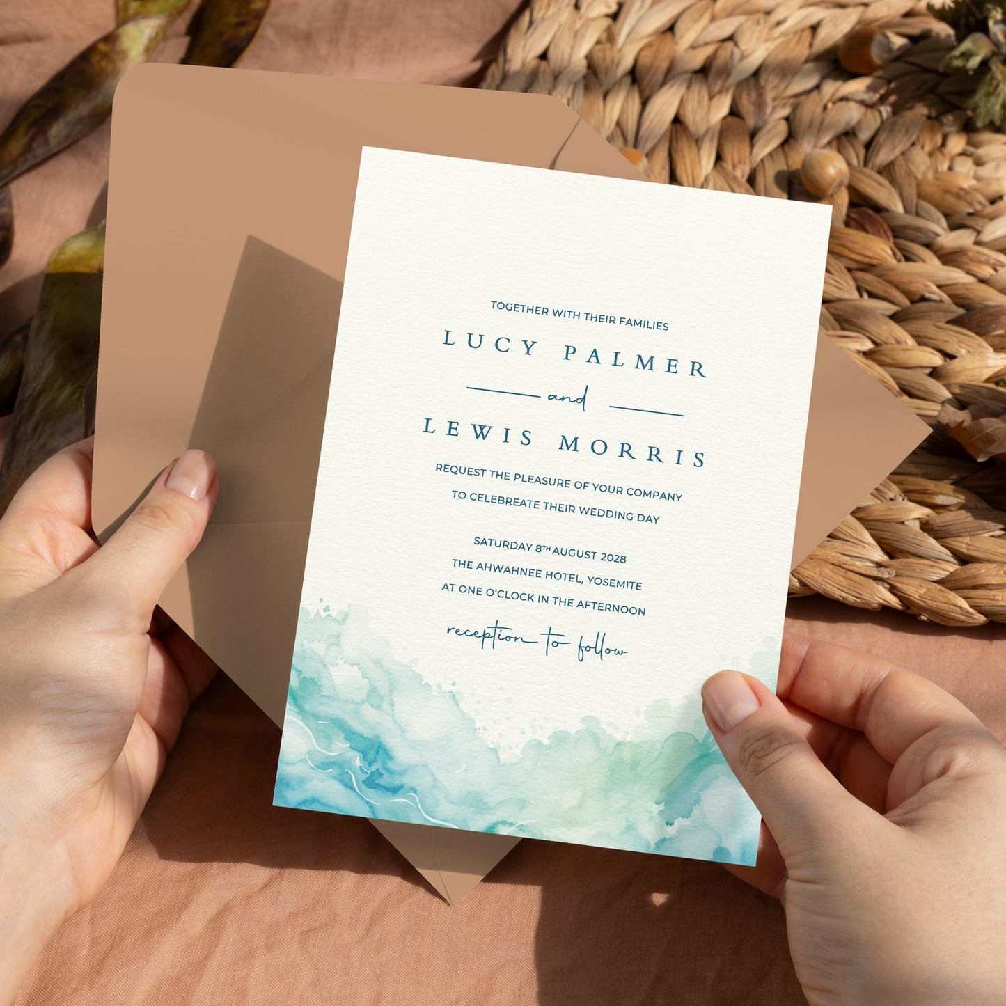 Ocean Wedding Invitations