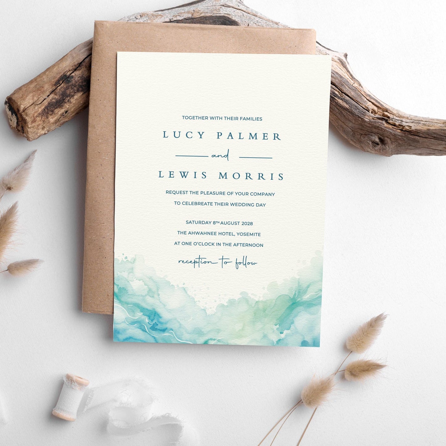 Ocean Wedding Invitations