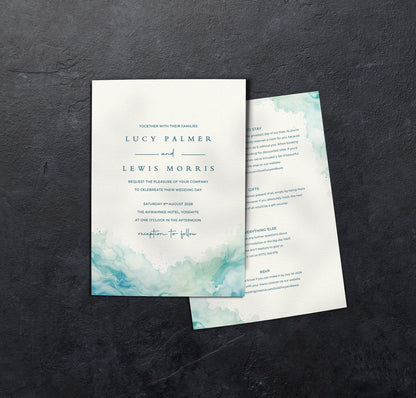 Ocean Wedding Invitations