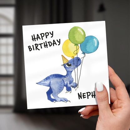 Happy Birthday Nephew, Nephew Birthday Card