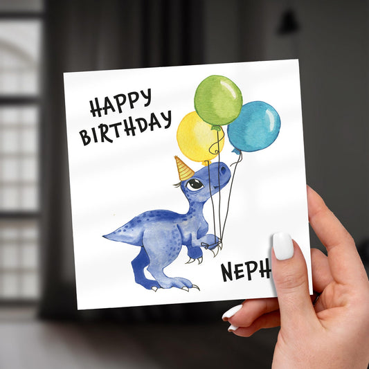 Happy Birthday Nephew, Nephew Birthday Card