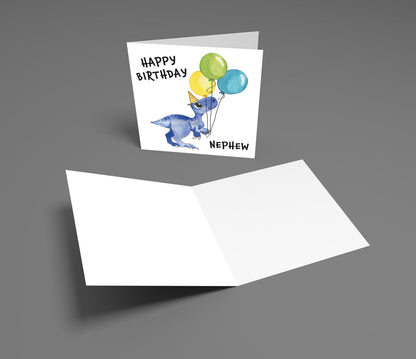 Happy Birthday Nephew, Nephew Birthday Card