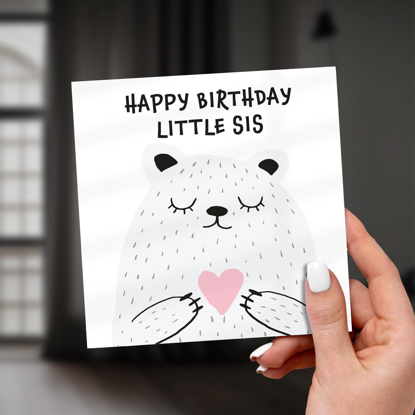 Happy Birthday Sis, Little Sis Card