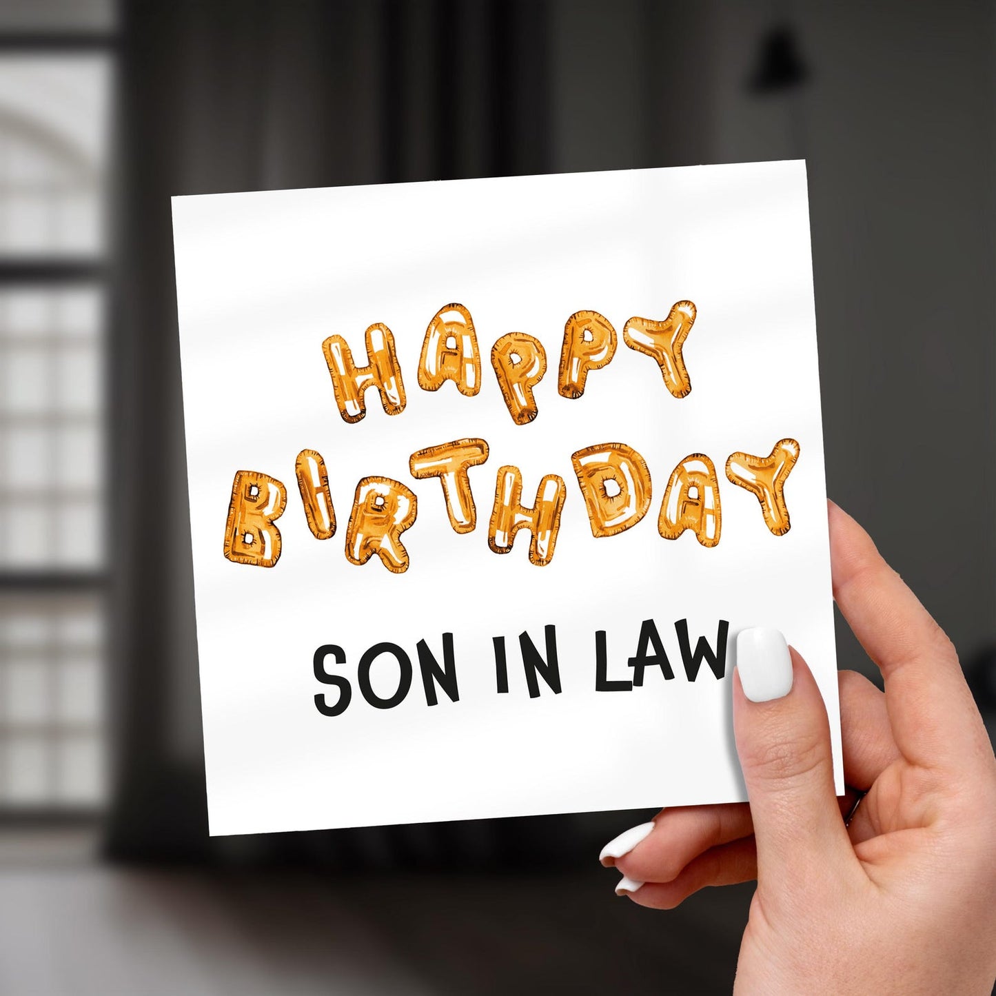 Happy Birthday Son-In-Law, Son-In-Law Card