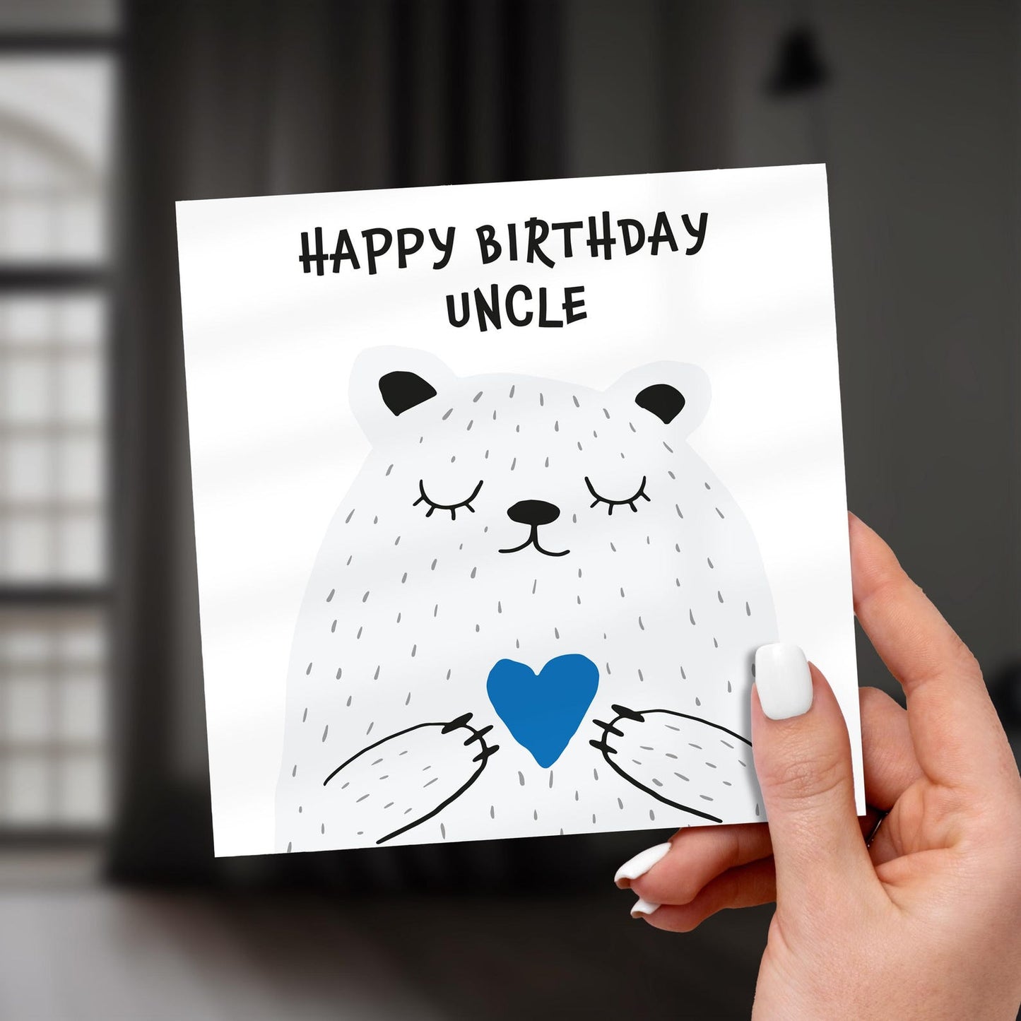 Happy Birthday Uncle, Uncle Birthday Card