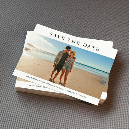 Photograph Save The Date Cards