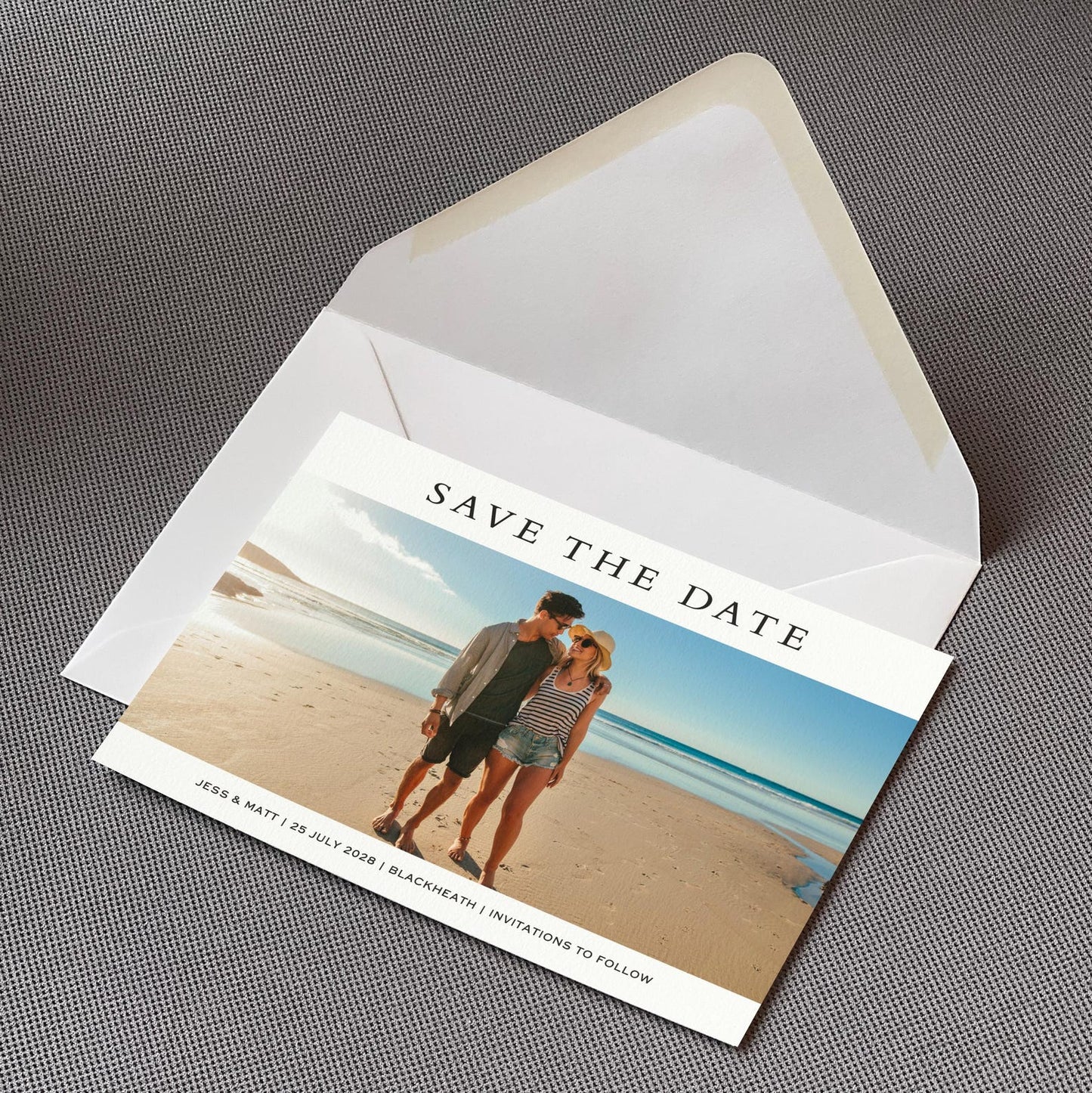 Photograph Save The Date Cards