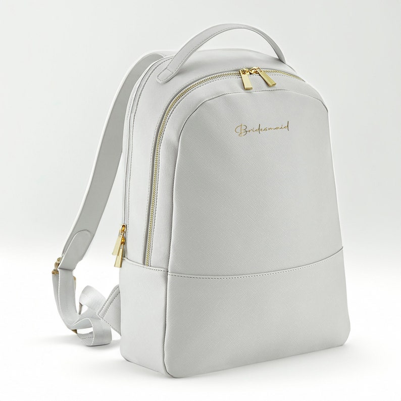 Personalised Bridesmaid Backpack