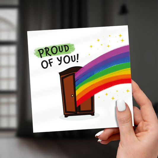 Coming Out Card - Proud Of You