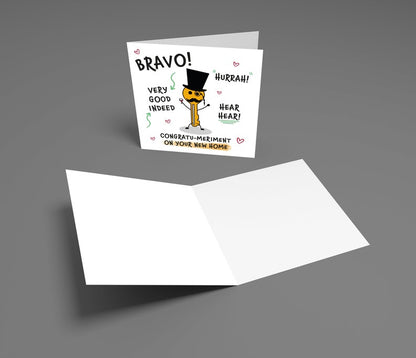 New Home Card - Bravo!