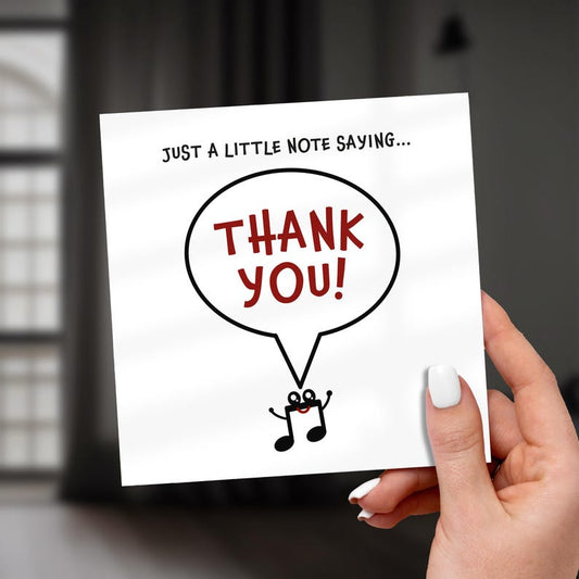 Thank You Card - Little Note