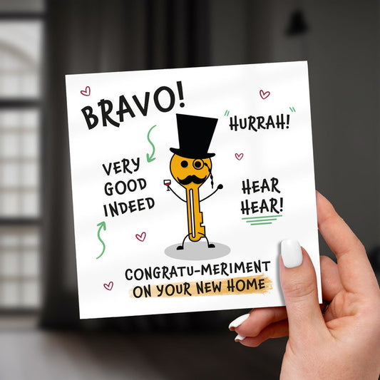 New Home Card - Bravo!