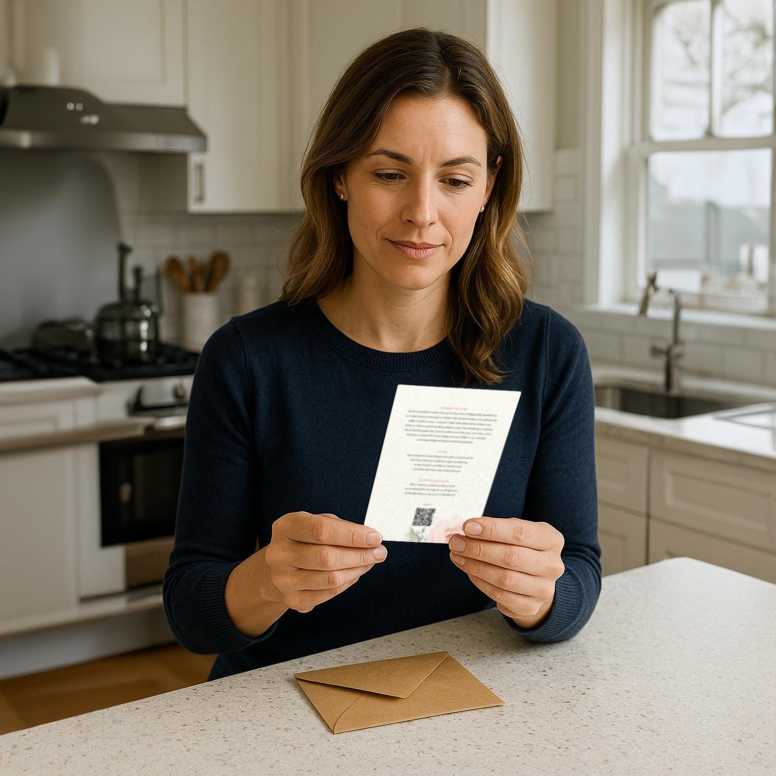 Blush Pink Floral Wedding Invitation – Elegant Pastel Botanical Design